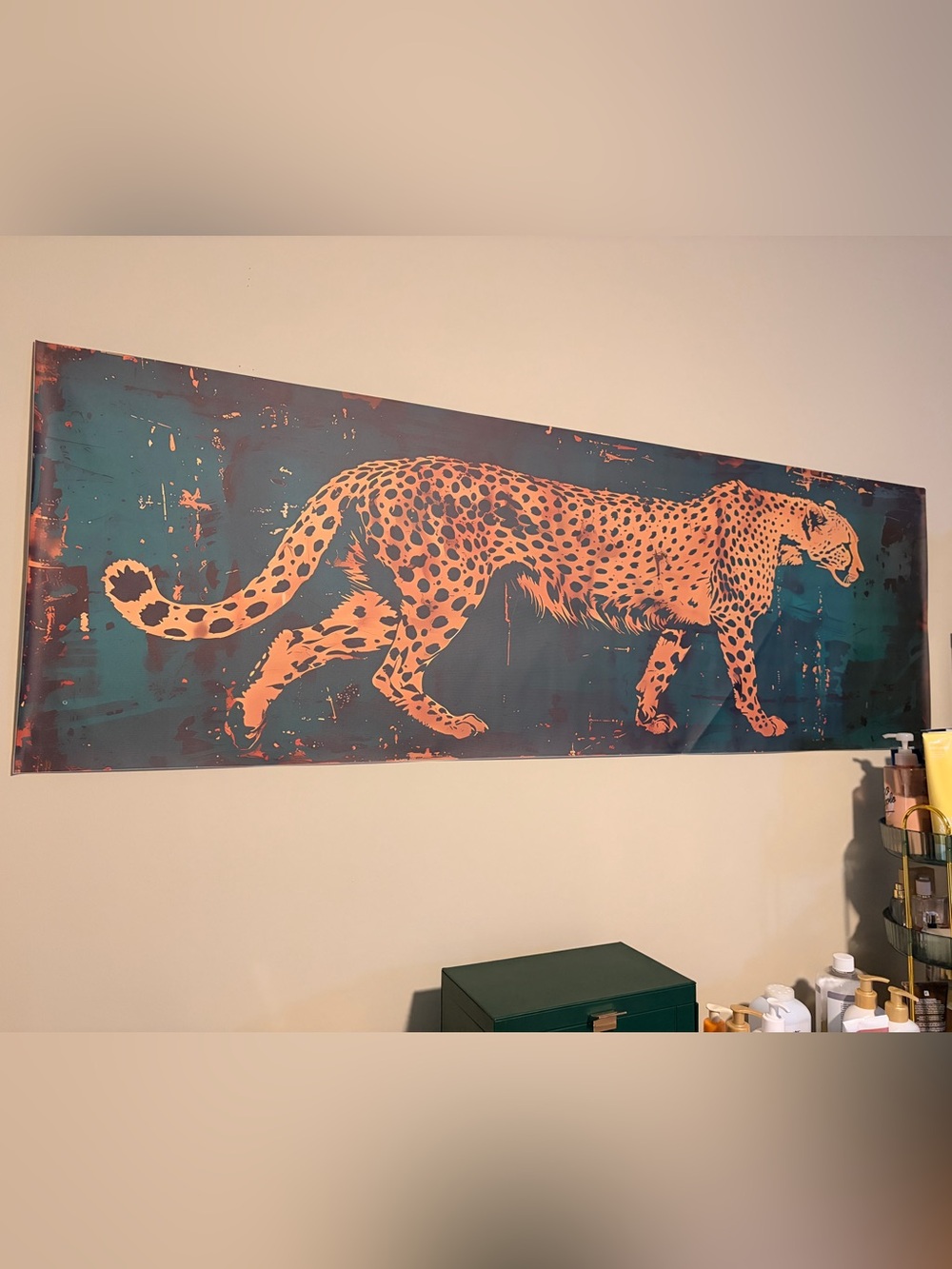 Large Leopard Wall Art Print - Home Wall Decor